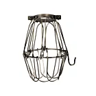 Cage d'ampoule Satco 90-1919 laiton antique foncé