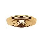 Ensemble de canopée nervurée avec quincaillerie assortie Satco 90-1927 laiton