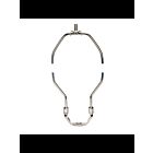 Ensemble pour lampe avec lyre robuste Satco 90-2009 nickel poli