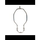 Ensemble pour lampe avec lyre Satco 90-2013 nickel poli