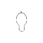 Ensemble pour lampe avec lyre Satco 90-2019 nickel poli