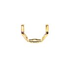 Support de douille robuste Satco 90-2031 laiton plaqué