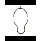 Ensemble pour lampe avec lyre robuste Satco 90-2080 laiton foncé antique