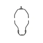 Ensemble pour lampe avec lyre Satco 90-2083 laiton foncé antique