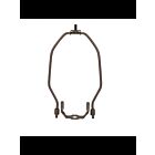 Ensemble pour lampe avec lyre robuste Satco 90-2089 laiton foncé antique