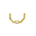 Support de douille Satco 90-2093 laiton plaqué