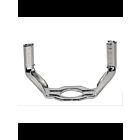 Support de douille Satco 90-2094 plaqué nickel