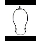 Ensemble pour lampe avec lyre robuste Satco 90-2205 nickel poli