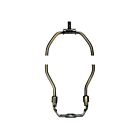 Ensemble pour lampe avec lyre robuste Satco 90-2268 laiton antique
