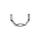 Support de douille Satco 90-2289 plaqué nickel