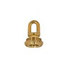 Boucle à vis en laiton coulé avec anneau Satco 90-2296