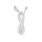Ensemble de cordons robustes 10' Satco 90-2413 blanc