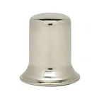 Fleuron en acier Satco 90-2454 plaqué nickel