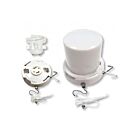 Plafonnier fluorescent à chaîne à tirette Squat Satco 90-2632 18W Blanc