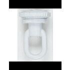 Boucle à vis compatible 1/4 IP Satco 90-338 blanc