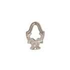 Boucle de fixation moulée 2" Satco 90-341 chrome