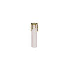 Couverture de bougie en plastique Satco 90-373 blanc