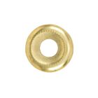 Bague de vérification en acier perlé Satco 90-388 laiton plaqué