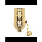 Douille à chainette On-Off Satco 90-411 brite doré