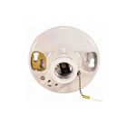 Prise de plafond en porcelaine émaillée Satco 90-444