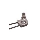 Commutateur rotatif en métal On-Off Satco 90-507 plaqué nickel
