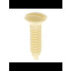 Vis de plaque pour interrupteur en plastique Satco 90-539 ivoire