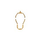 Ensemble pour lampe avec lyre robuste Satco 90-556 laiton poli