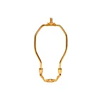 Ensemble pour lampe avec lyre Satco 90-558 laiton poli