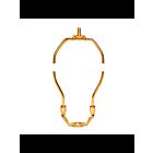 Ensemble pour lampe avec lyre Satco 90-559 laiton poli