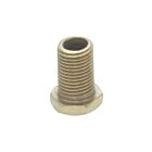 Raccord en acier à tête hexagonale Satco 90-638 laiton plaqué