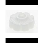 Bouchon de verrouillage en plastique Satco 90-822 blanc