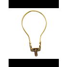 Clip de support de lampe Satco 90-940 laiton plaqué