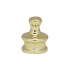 Petit bouton pyramide Satco 90-959 laiton poli