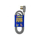 Cordon plat gris à 3 fils Satco 93-5028