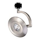 Satco JH5075 ORB 12W Nickel brossé Tête de rail CCT Sélectionnable avec LED intégrée