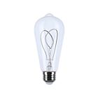 Satco S10525 6W Clair ST19 LED Ampoule à filament