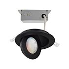 Satco S11294R1 Starfish 9W 4" Blanc LED Luminaire encastré à suspension CCT Sélectionnable