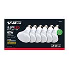 Satco S11470 8.5W BR30 Ampoule DEL (Paquet de 6)