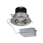 satco S11632 12W LED Nickel brossé LED Encastré 3000K