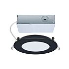 Satco S11685 8W 4" Noir LED Lumière encastrée CCT Sélectionnable