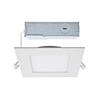 Satco S11830R1 12W 6" Blanc LED Lumière encastrée CCT Sélectionnable