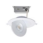 Encastré LED rond Satco S11860 15W Blanc 6"