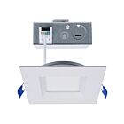 Satco S11871R1 9W 4" Blanc mat LED Luminaire encastré CCT Sélectionnable