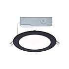 Satco S11875R1 12W 6" Noir LED Lumière encastrée CCT Sélectionnable