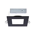 Satco S11876R1 10W 4" Noir LED Lumière encastrée CCT Sélectionnable