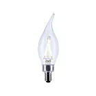 Satco S12505 3W Clair CA10 LED Ampoule