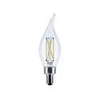 Satco S12508 5.5W Clair CA10 LED Ampoule