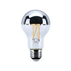 Satco S12537 8W Argent A19 LED Ampoule