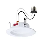 Satco S12600 6.5W Blanc LED Luminaire encastré