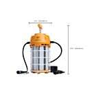 Satco S13172 150W L'orange LED Lampe de travail